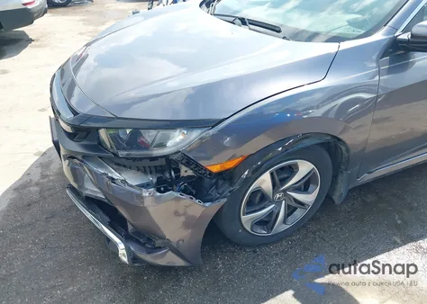 2020 Honda Civic Lx из США, поврежденный, VIN 2HGFC2F61LH596441